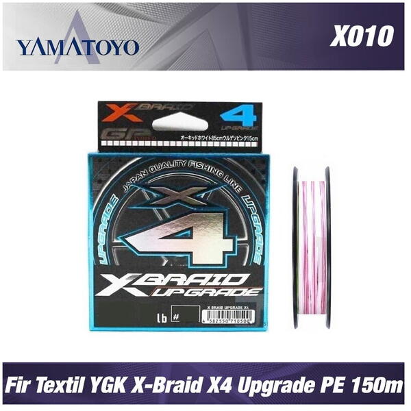 FIR TACKLE YGK TEXTIL X-BRAID UPGRADE X4 ALB MOV 150M/5LB
