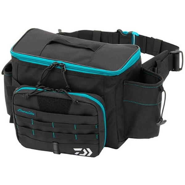 DAIWA GEANTA EMERALDAS HIP BAG(E) GREEN 13X30X23CM