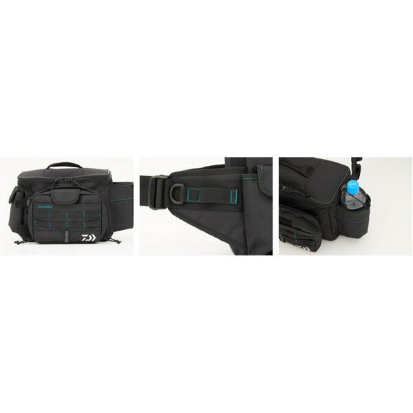 DAIWA GEANTA EMERALDAS HIP BAG(E) GREEN 13X30X23CM