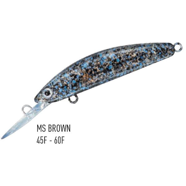 DAIWA PRESSO DOUBLECLUTCH 60F1 6CM/2,9G MS BROWN