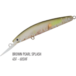 DAIWA PRESSO DOUBLECLUTCH 60SHF 6CM/2,8G BROWN PEARL SPLASH