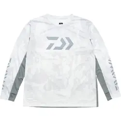 DAIWA BLUZA 21ST LS SHIRT 3012E WHITE MAR.M