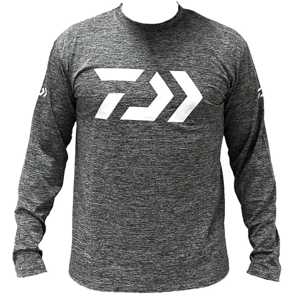 DAIWA BLUZA SHIRT LONG S 30 DARK GRAY MAR.3XL