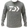 DAIWA BLUZA SHIRT LONG S 30 LIGHT GRAY MAR.L