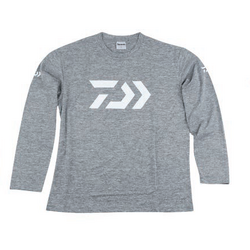BLUZA DAIWA SHIRT LONG S 30 LIGHT GRAY MAR.M
