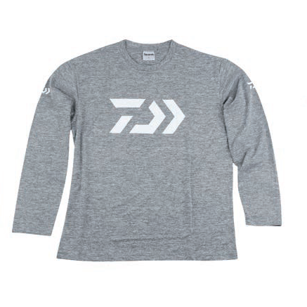 DAIWA BLUZA SHIRT LONG S 30 LIGHT GRAY MAR.XL