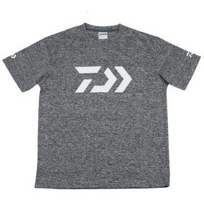 DAIWA TRICOU SHIRT SHORT S 31 DARK GRAY MAR.S