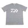 DAIWA TRICOU SHIRT SHORT S 31 LIGHT GRAY MAR.M