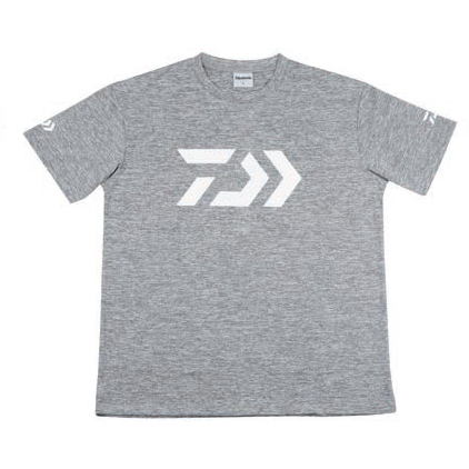 DAIWA TRICOU SHIRT SHORT S 31 LIGHT GRAY MAR.S