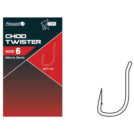 NASH TACKLE CARLIG CHOD TWISTER  NR.6