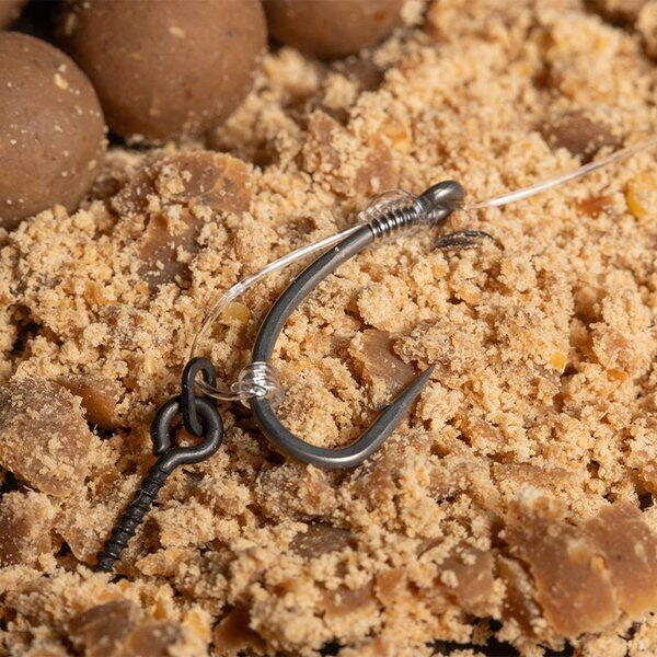 NASH TACKLE MONTURA FLUORO D RIG BARBED NR.8