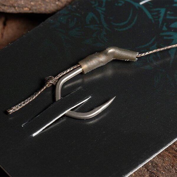 NASH TACKLE MONTURA SOLID BAG RIG BARBED NR.6