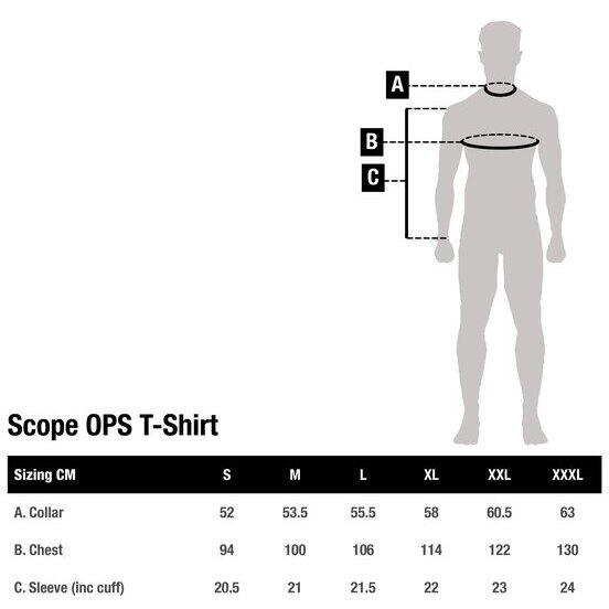 NASH TACKLE TRICOU SCOPE OPS CAMO MAR.M