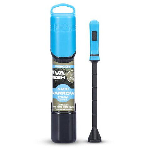 NASH TACKLE WEBCAST ULTRA WEAVE NARROW PVA 23MM/4M (SLOW MELT)