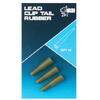 NASH TACKLE LEAD CLIP TAIL RUBBER 10BUC/PL