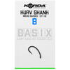 KORDA CARLIG BASIX KURV BARBED NR.8 10BUC/PL