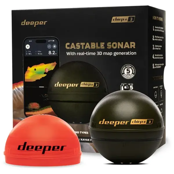 DEEPER SONAR SMART CHIRP+ 3.0 FLDP47