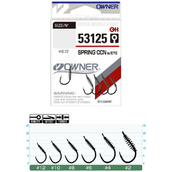 CARLIG 53125 SPRING CCN WITH EYE 6BUC/PL NR.4