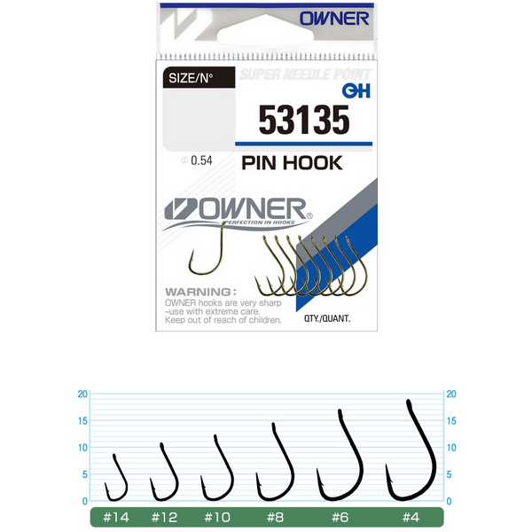 OWNER CARLIG 53135 PIN HOOK 12BUC/PL NR.14