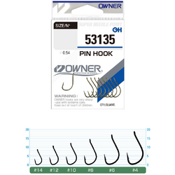 CARLIG 53135 PIN HOOK 12BUC/PL NR.14