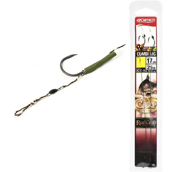 OWNER MONTURA CRAP 56996 COMBI RIG 15LB 2BUC/PL NR.6