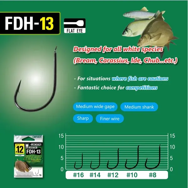 OWNER CARLIG FDH-13 KEIRYU BLACK CHROME NR.14 17BUC/PL