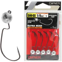 JIG LESTAT 5149 ULTRA HEAD FINESSE TYPE NR.4/0,89G 5BUC/PL