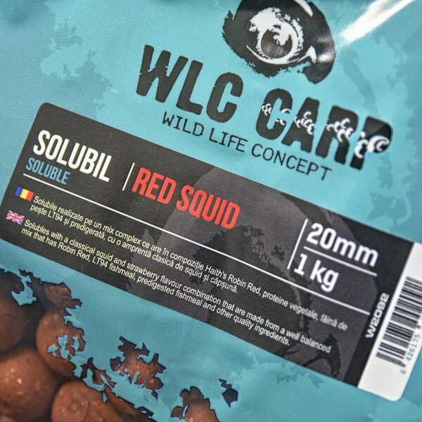 BOILIES WLC SOLUBIL RED SQUID 24MM/1KG