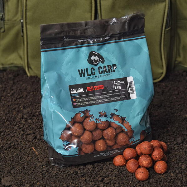 BOILIES WLC SOLUBIL RED SQUID 24MM/1KG