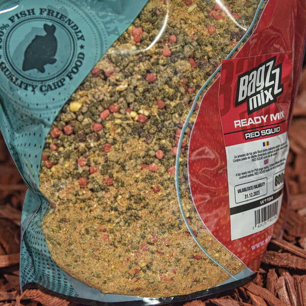 PELETE WLC BAGZZ READY MIX RED SQUID 800G