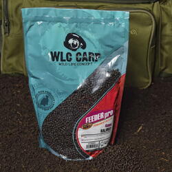 PELETE WLC FEEDER PRO BLACK HALIBUT 4MM/800G