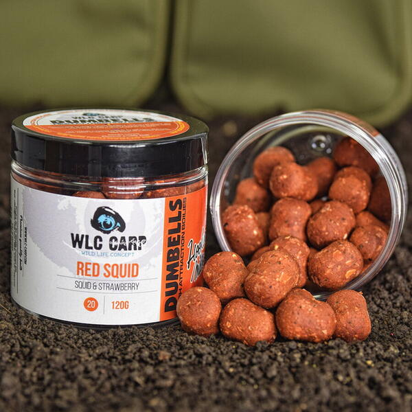 BOILIES WLC DE CARLIG DUMBELL RED SQUID 20MM/120G