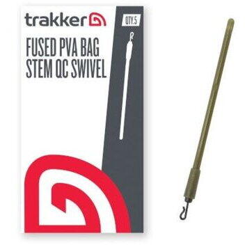 TRAKKER TIJA PLUMB FUSED PVA BAG STEM QC SWIVEL 5BUC/PL