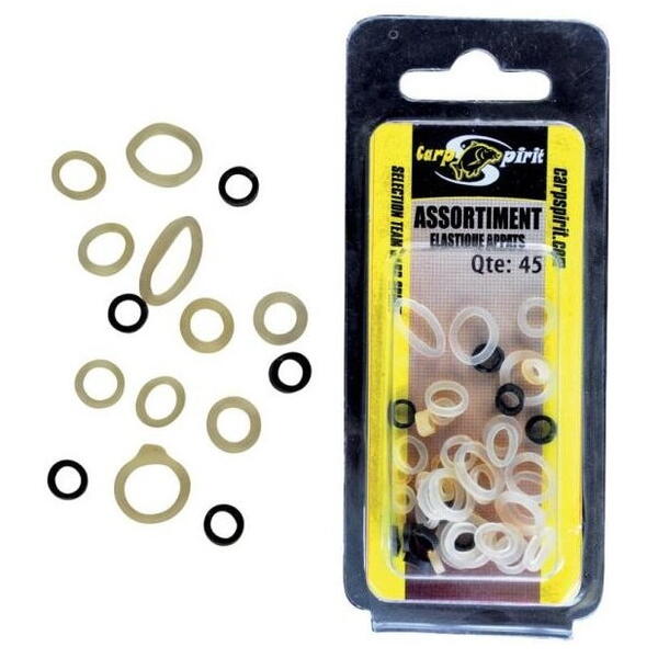RAPALA INELE CARP SPIRIT ELASTIC DIVERSE DIAMETRE 45BUC/PL