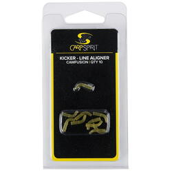 KICKER CARP SPIRIT LINE ALIGNER WEED GREEN 10BUC/PL