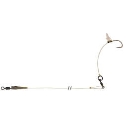 MONTURA CARP SPIRIT HINGED STIFF RIG BARBED 20+25LB/NR.4 1BUC/PL