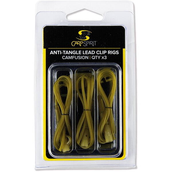 RAPALA ANTI TANGLE LEAD CLIP RIG CAMFUSION CARP SPIRIT 3BUC/PL