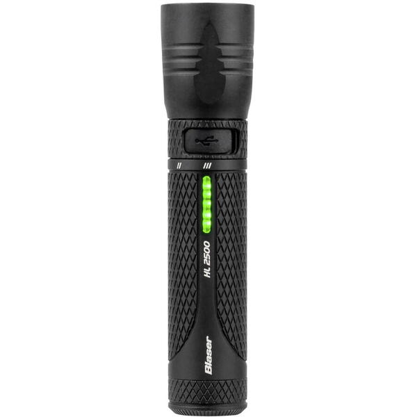 BLASER LANTERNA HL 2500 2500LM+ACUM.+USB+HUSA
