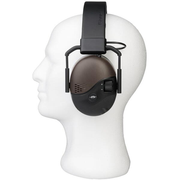 BLASER CASCA ELECTRONICA PT. REDUCERE ZGOMOT BROWN