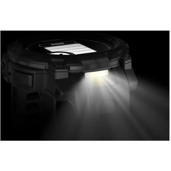 GARMIN CEAS INSTINCT.3 SOLAR TACTICAL BLACK CUREA NEAGRA 45MM