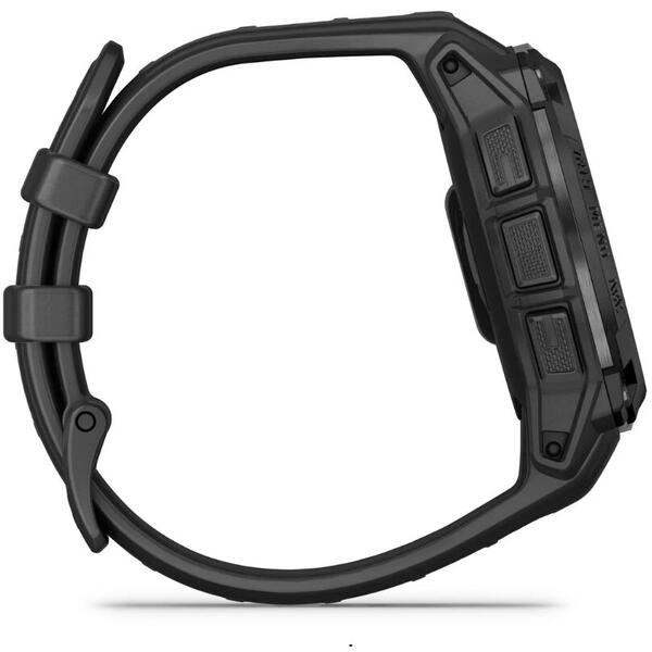 GARMIN CEAS INSTINCT.3 SOLAR TACTICAL BLACK CUREA NEAGRA 45MM