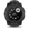 GARMIN CEAS INSTINCT.3 SOLAR TACTICAL BLACK CUREA NEAGRA 50MM