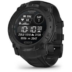 GARMIN CEAS INSTINCT.3 SOLAR TACTICAL BLACK CUREA NEAGRA 50MM