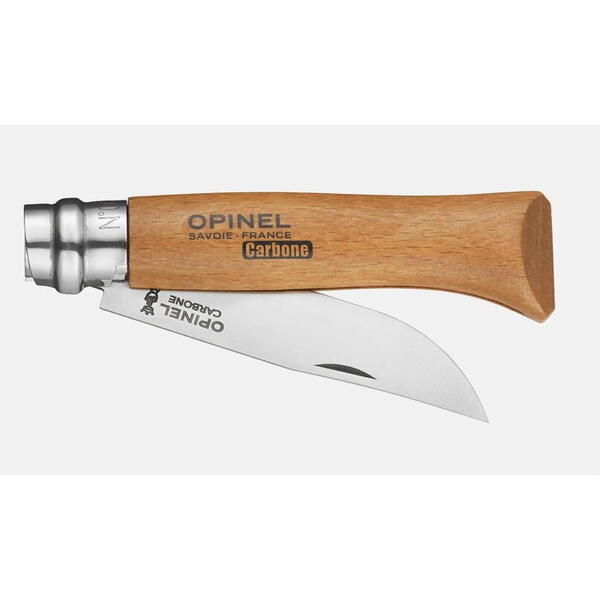 OPINEL BRICEAG CARBON NR.8 LAMA=80MM+TEACA+CUTIE LEMN