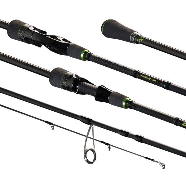 LANSETA SPINNING SENSAS 2BUC GUNKI OVERTAKE FINESSE ED-S 215M F 2,15M/5-21G