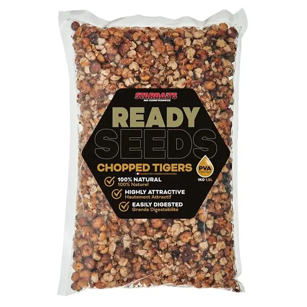 STARBAITS READY SEEDS CHOPPED TIGERNUTS 1KG