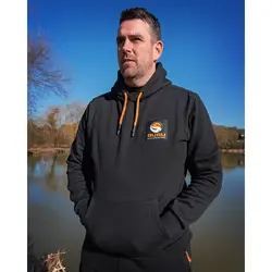 HANORAC PATCH HOODIE BLACK MAR.XL