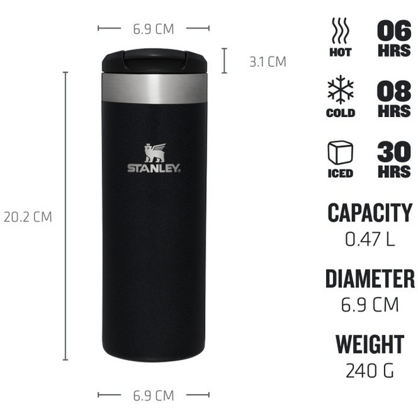 STANLEY CANA TERMO AEROLIGHT TRANSIT TWILIGHT 470ML