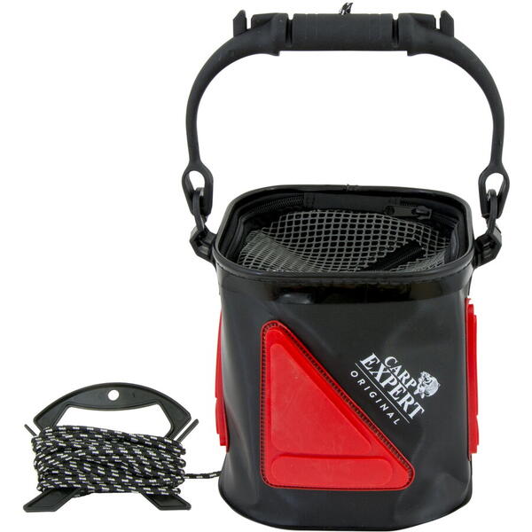 GALEATA FEEDER ENERGOFISH CARP EXPERT ROSU+NEGRU 22X22X22CM