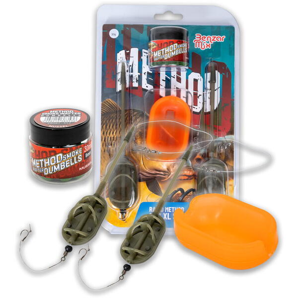 SET MONTURA+WAFTERS DUMBELL+MATRITA ENERGOFISH RAPID ARC XL 30G